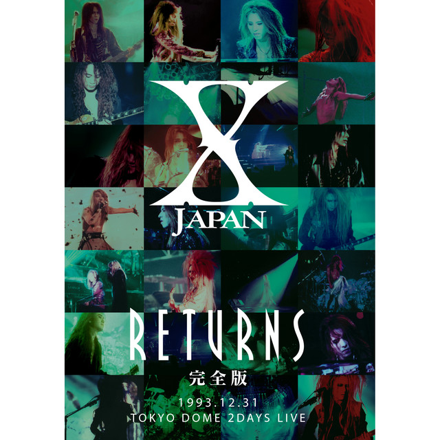X JAPAN RETURNS 完全版 1993.12.31 album cover