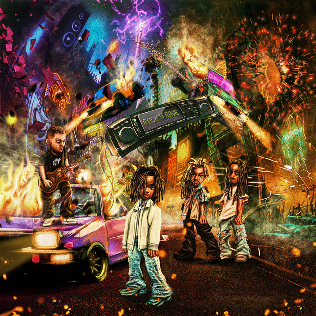 ROCK 'N' RAVE album cover