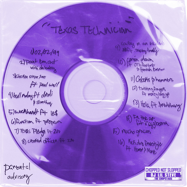 Texas Technician (ChopNotSlop Remix) album cover