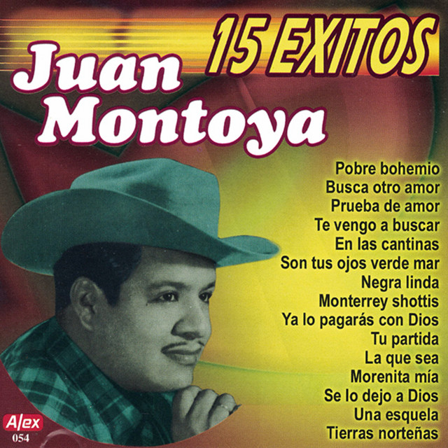 Juan Montoya 15 Exitos album cover
