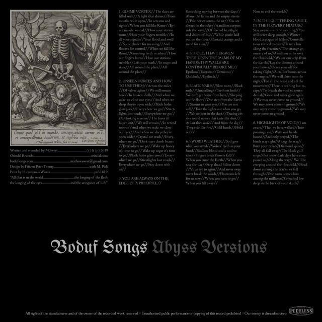 Abyss Versions album cover