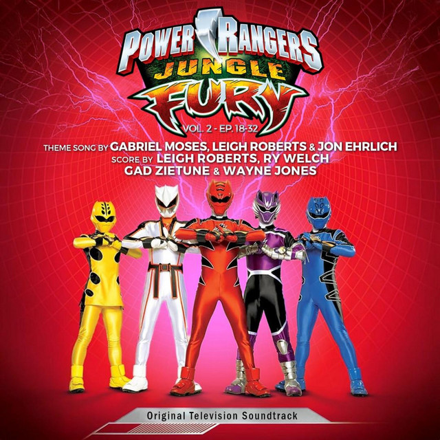 Power Rangers Jungle Fury, Vol. 2(Original Television Soundtrack) album cover
