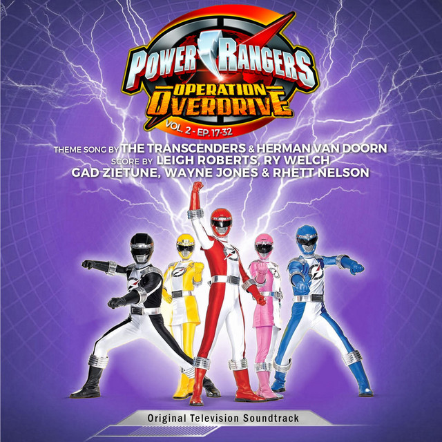 Power Rangers Operation Overdrive, Vol. 2 (Original Television Soundtrack) album cover