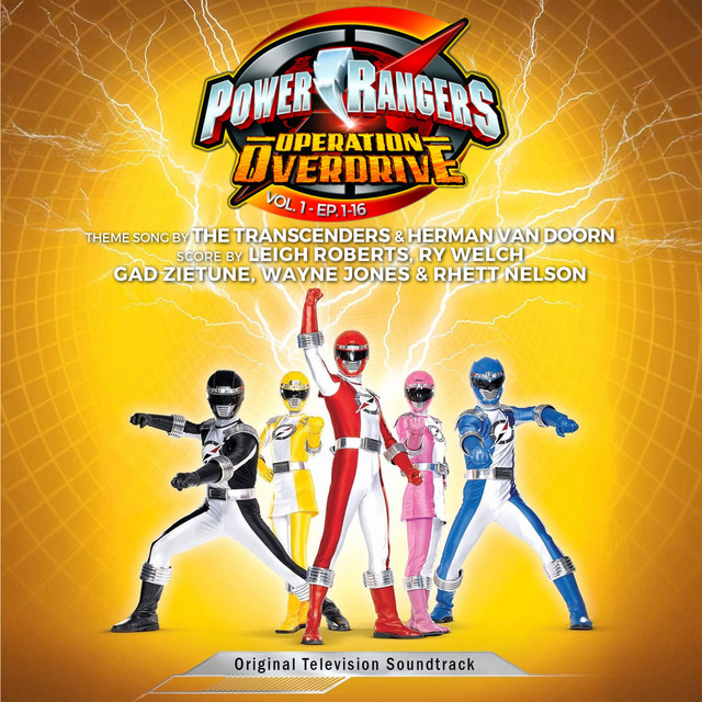 Power Rangers Operation Overdrive, Vol. 1 (Original Television Soundtrack) album cover