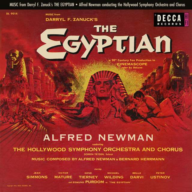 The Egyptian (Original Motion Picture Soundtrack) album cover