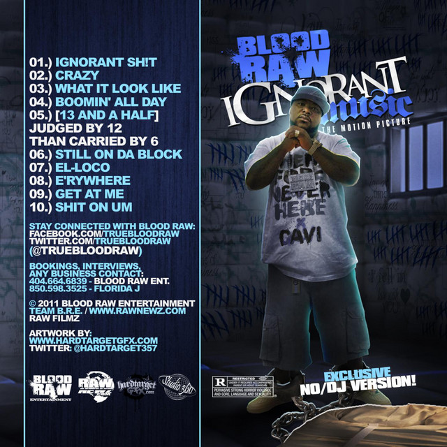 "Ignorant Music" (Exclusive No DJ Version) album cover