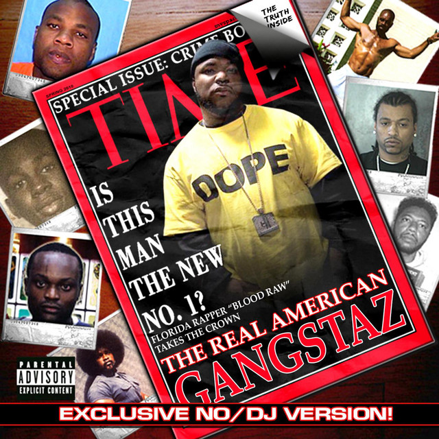 "The Real American Gangstaz" (Exclusive No DJ Version) album cover