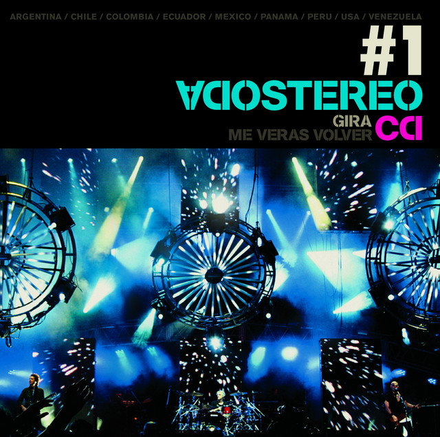 Shure SM58 as heard on Gira Me Verás Volver by Soda Stereo (2008)