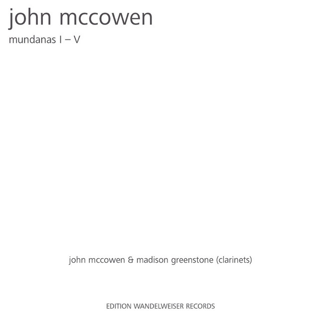 John McCowen: Mundanas I - V album cover
