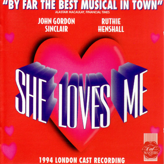 She Loves Me (1994 London Cast Recording) album cover