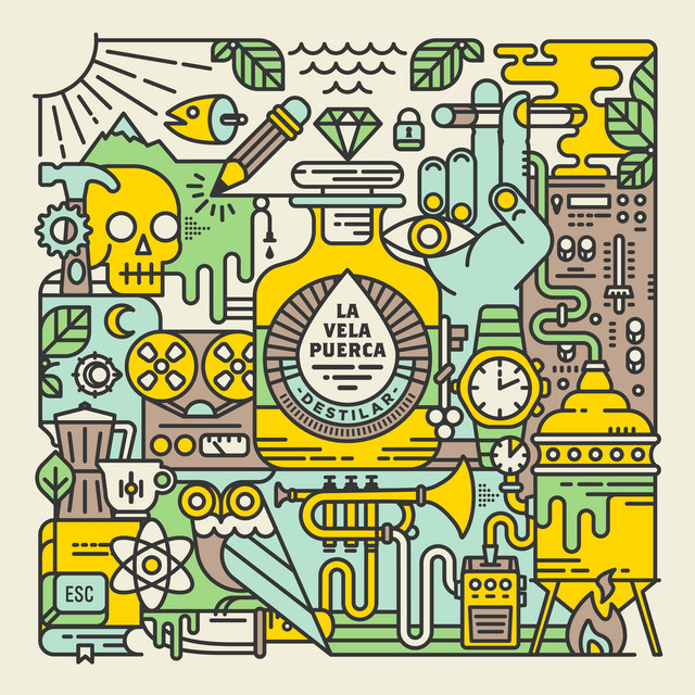 Destilar album cover