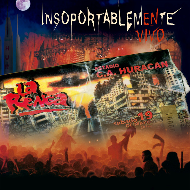 Insoportablemente Vivo (En Directo Desde Estadio De Huracán Buenos Aires / 2001) album cover