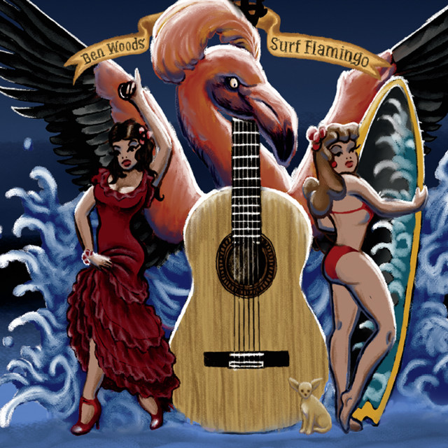 Surf Flamingo album cover