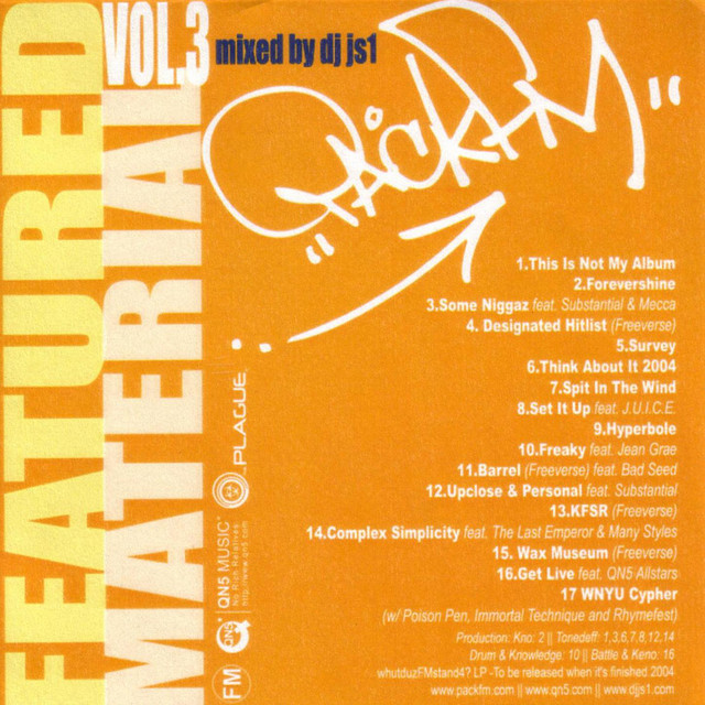 Featured Material Vol. 3 album cover