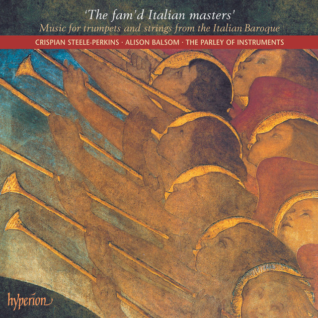 The Fam'd Italian Masters: Baroque Music for Trumpets & Strings album cover