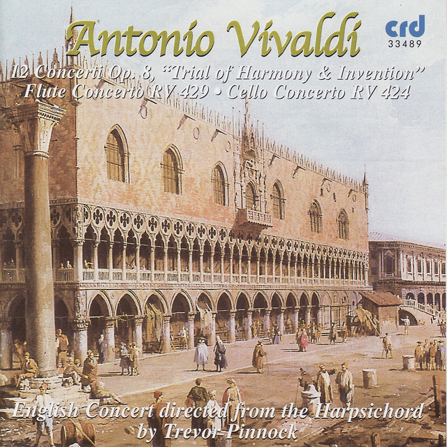 Vivaldi: 12 Concerti Op. 8 "Trial of Harmony & Intervention" album cover