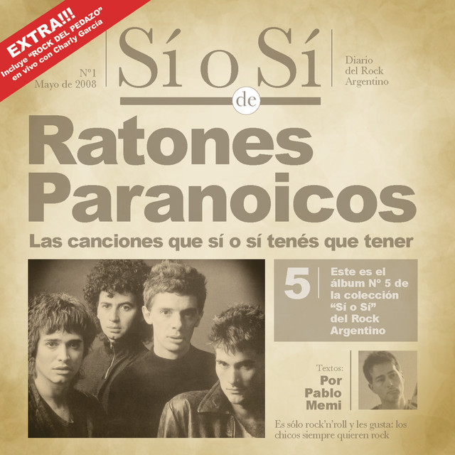 Sí o Sí - Diario del Rock Argentino - Ratones Paranoicos album cover