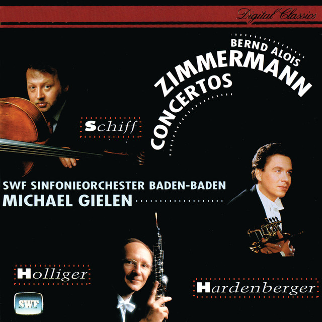 Zimmermann: Cello, Oboe and Trumpet Concertos; Canto di speranza album cover