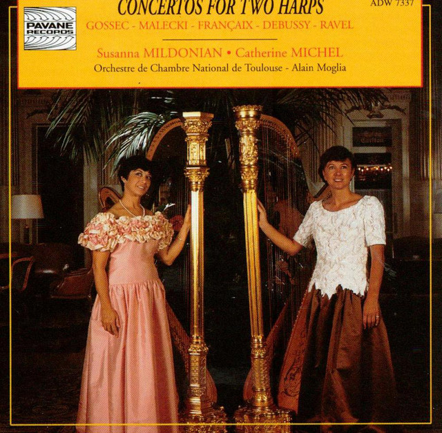 Concertos for Two Harps album cover