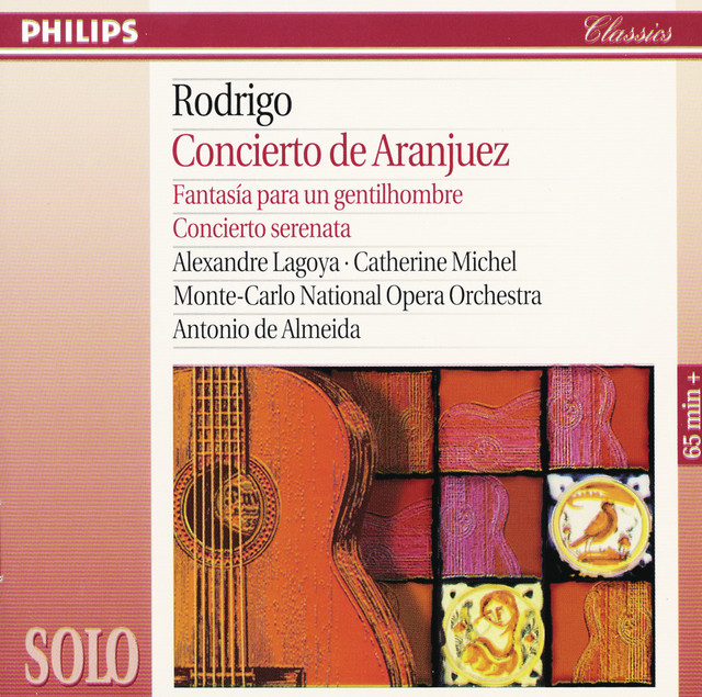 Rodrigo: Concierto de Aranjuez; Fantasía para un gentilhombre; Concierto serenata album cover