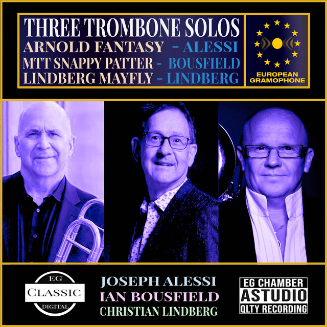 Three Trombone Solos album cover