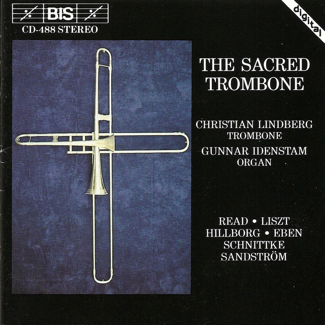 Lindberg, Christian: Sacred Trombone (The) album cover