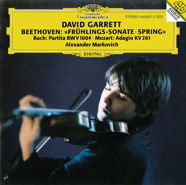 Beethoven: Violin Sonata No. 5; Bach: Partita No. 2; Mozart: Adagio album cover