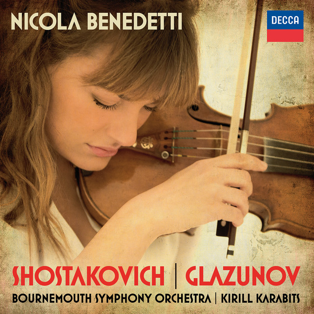 Shostakovich: Violin Concerto No.1; Glazunov: Violin Concerto album cover