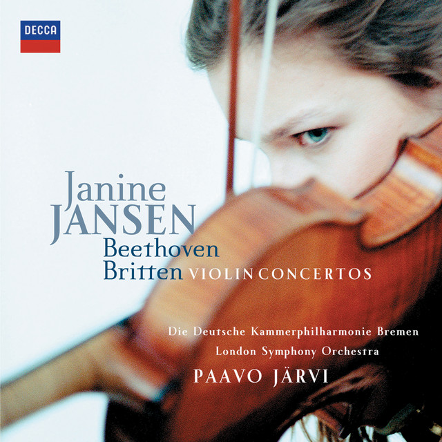 Beethoven & Britten Violin Concertos album cover