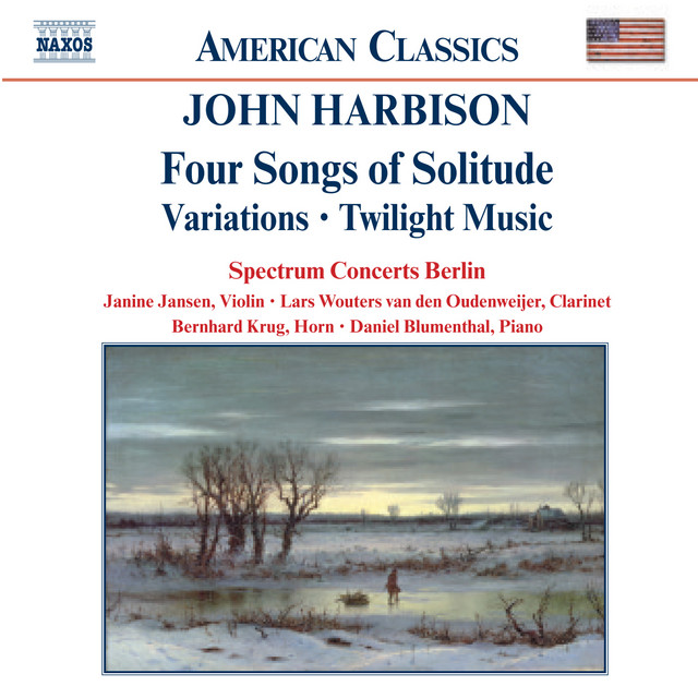 Harbison: Four Songs of Solitude / Variations / Twilight Music album cover