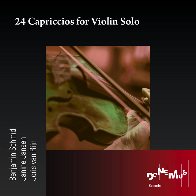 24 Capriccios for Violin Solo album cover