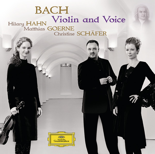 Bach - Violin and Voice album cover