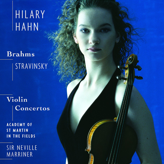 Brahms & Stravinsky: Violin Concertos album cover