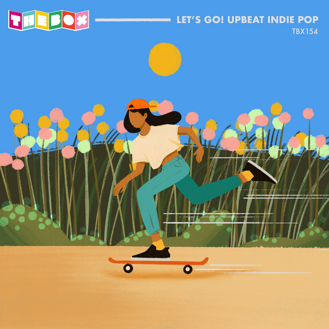 Let's Go! Upbeat Indie Pop album cover