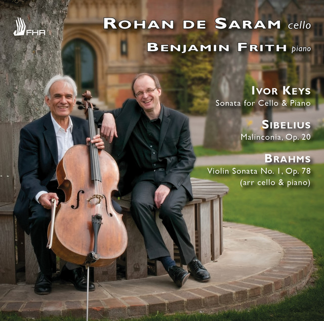 Keys, Sibelius & Brahms: Works for Cello & Piano album cover