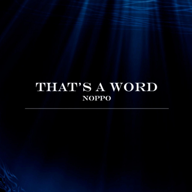 That's a word album cover