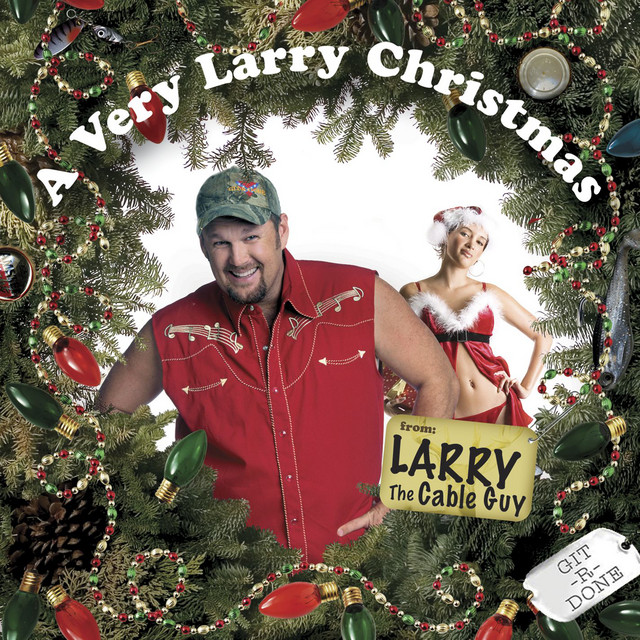 A Very Larry Christmas album cover