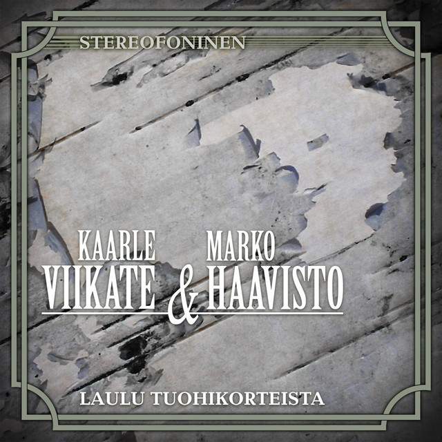 Laulu Tuohikorteista album cover