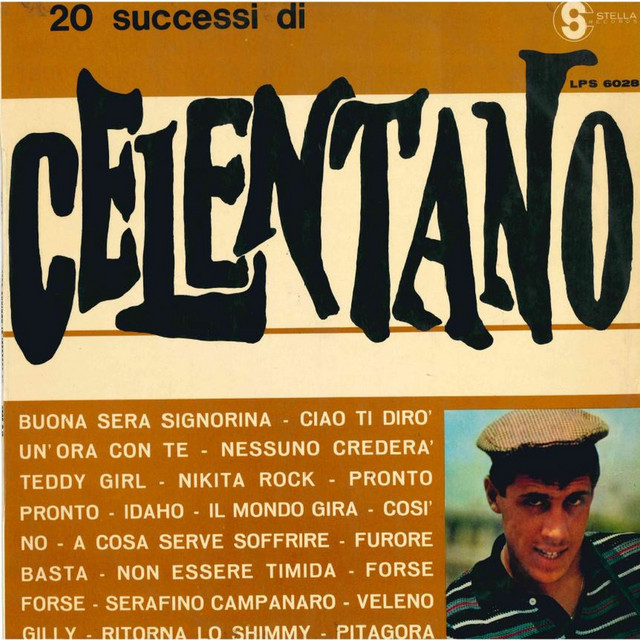 20 Successi di Celentano 2 album cover