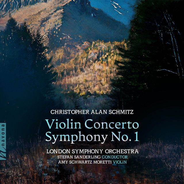 Christopher Schmitz: Violin Concerto & Symphony No. 1 album cover