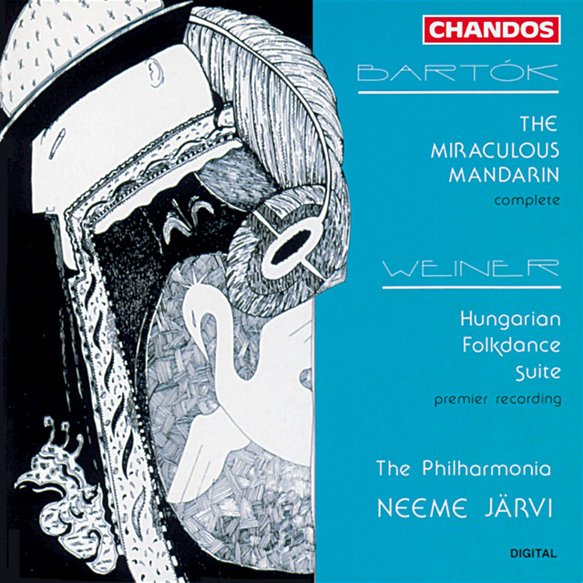 Bartók: Miraculous Mandarin - Weiner: Hungarian Folkdance Suite album cover