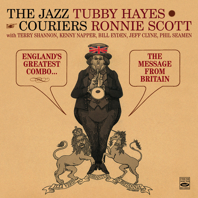 The Jazz Couriers. England's Greatest Combo / The Message from Britain album cover