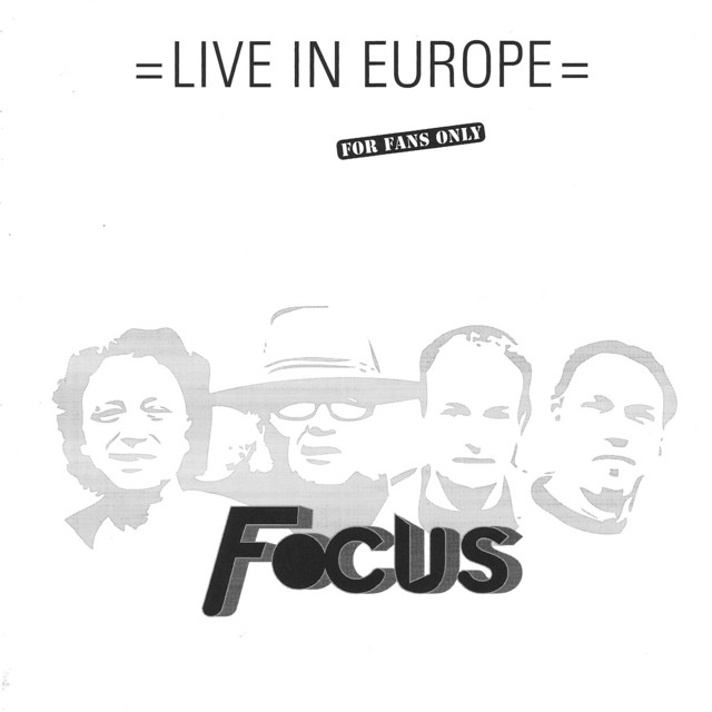 Live in Europe album cover