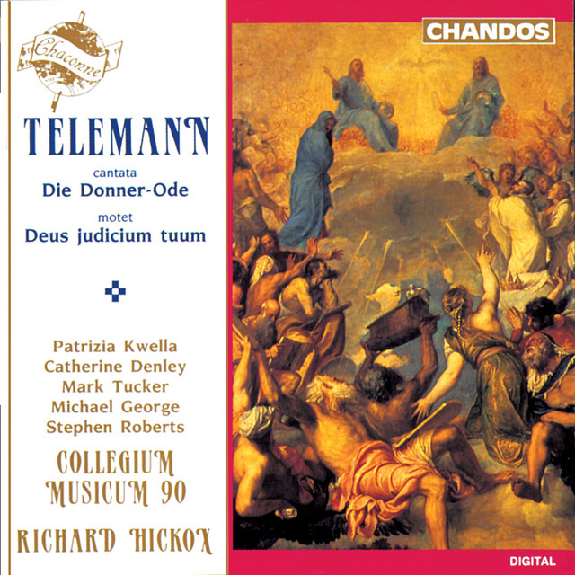 Telemann: Die Donner-Ode album cover