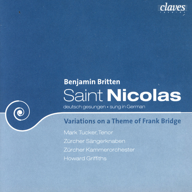 Britten: Saint Nicolas (Live Recording) & Frank Bridge Variations album cover