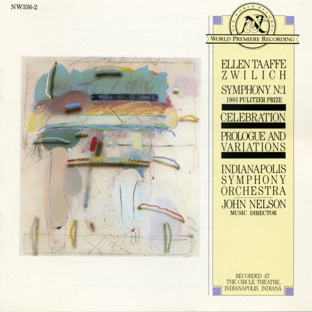 Ellen Taaffe Zwilich: Symphony #1 album cover
