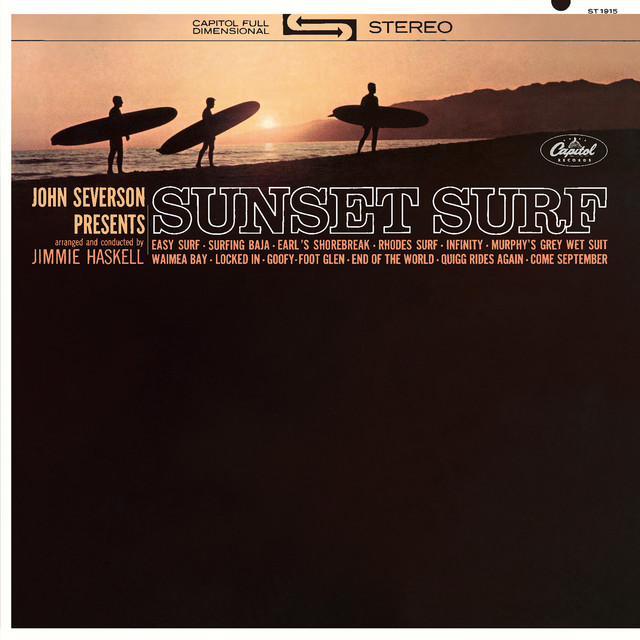John Severson Presents Sunset Surf album cover