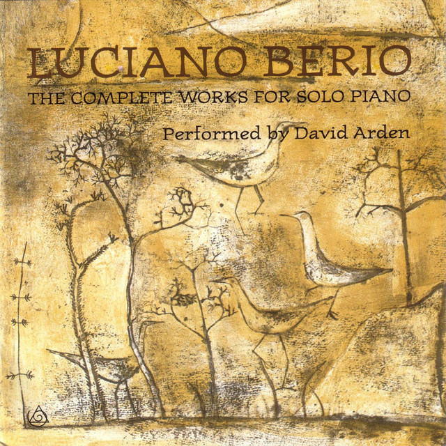 Luciano Berio - The Complete Works For Solo Piano album cover