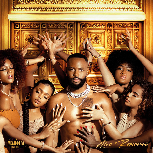 Afro romance album cover