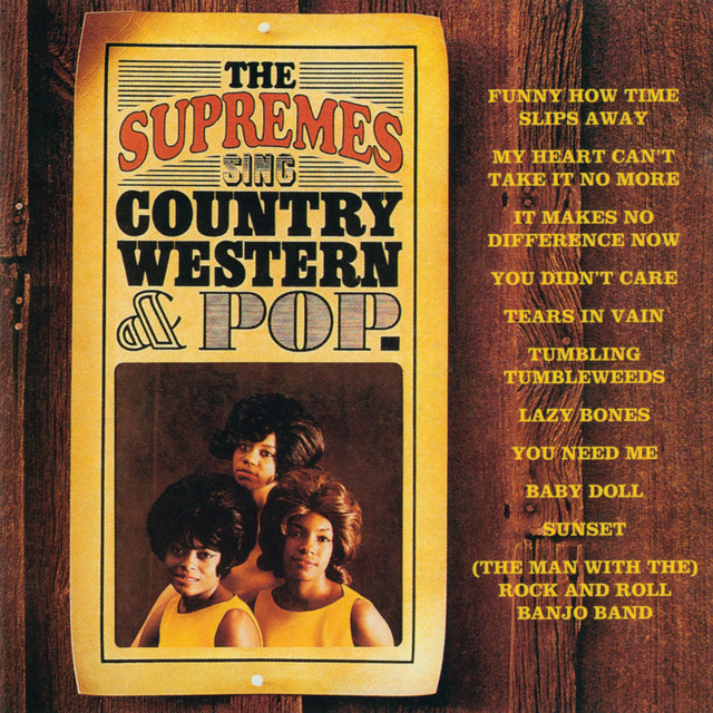 The Supremes Sing Country Western & Pop album cover